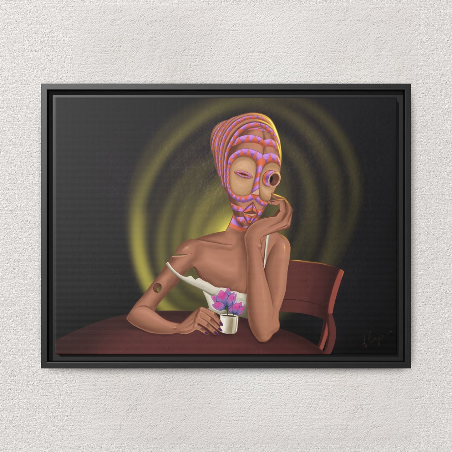 The Unknown framed