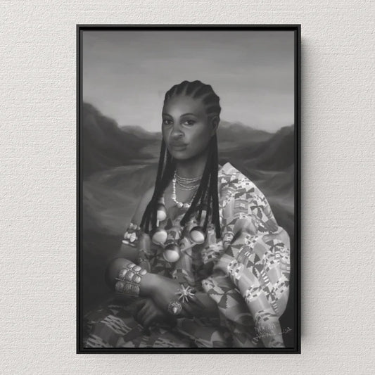 Mama Lisa Black and White